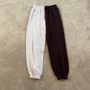 Split colour sweats!